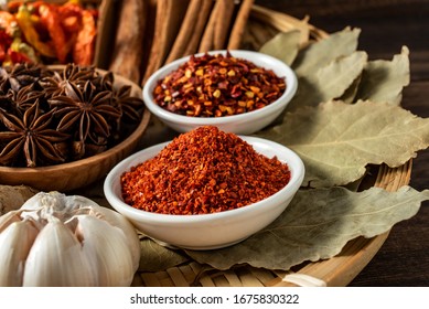 A Spicy Chinese Cooking Spice Used In A Chinese Dish	
