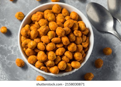 Spicy Crunchy Sriracha Peas In A Bowl