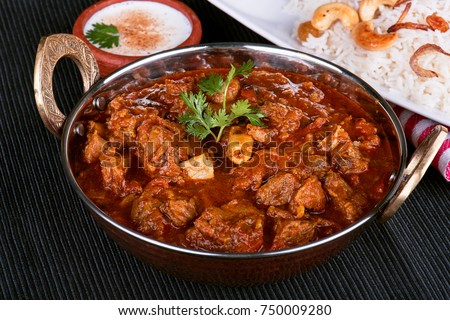 Spicy and delicious mutton curry