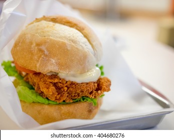 Spicy Fried Chicken Sandwich