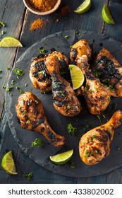 Spicy Grilled Jerk Chicken with Lime and Spices