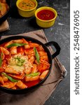 Spicy Hot TTeokbokki Rice Cake Korean Food