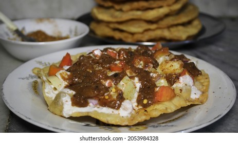 Spicy Papri Or Papdi Chaat - Indian Street Food