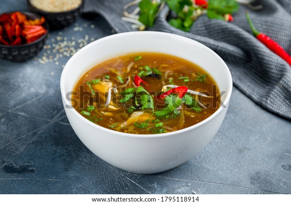 spicy sour soup Chinese\
cuisine