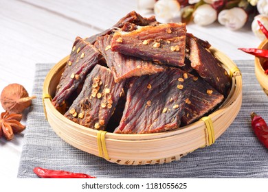 Spicy Spiced Dried Meat Strips