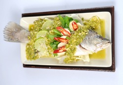 Spicy Steamed Fish
