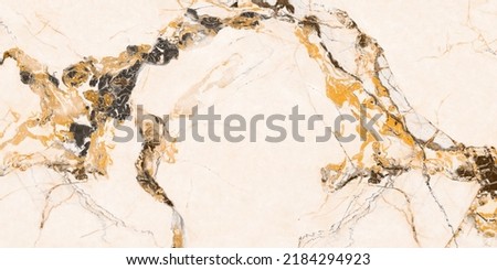 Spider marble background with golden veins on surface. Ceramic tile gemstone texture background. marbling abstract granite for wall tile, floor tile, kitchen design and ceramic tile surface.