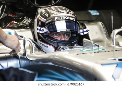 Spielberg, Austria. 9 July 2017. F1 Grand Prix Of Austria. Valtteri Bottas, Mercedes.