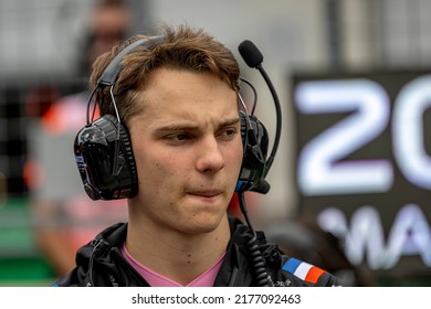 SPIELBERG, AUSTRIA - July 10, 2022: Oscar Piastri At Round 11 Of The 2022 FIA Formula 1 Championship Taking Place At The Red Bull Ring In Spielberg Austria