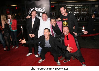 Spike Jonze, Preston Lacy, Jeff Tremaine, Ehren McGhehey, Steve O And Jason 