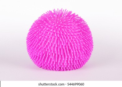 pink squishy ball
