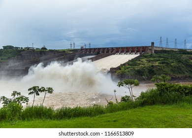 Spillway Of Itaipu Dam