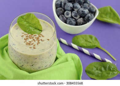 Spinach Blueberry Smoothie 