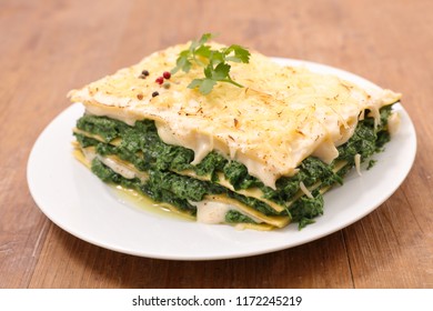 Spinach And Cream Lasagne