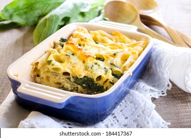 Spinach And Ricotta Pasta Bake