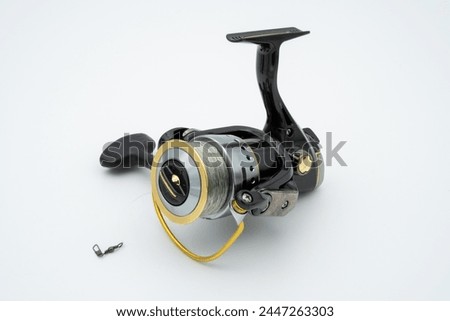 Spinning Fishing Reel  in White Background