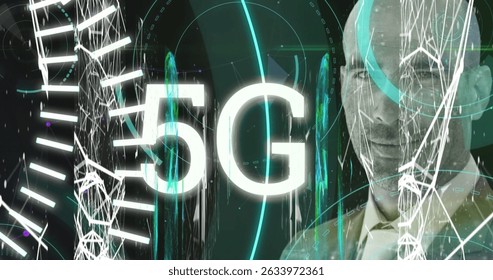 Spinning globe over spinning globe data processing over computer server unk green technology concept. Communication information technology and digital interface concept digitally generated image. - Powered by Shutterstock - Get 15% off with code: PIKWIZARD15