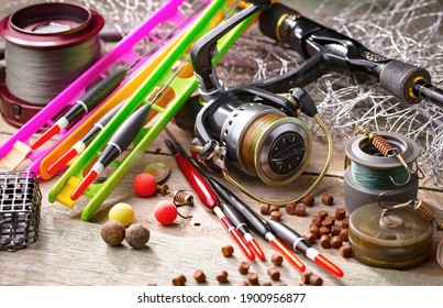 Painter Equipement Easel Colors Wood Workspace Stock Photo 262879040 ...