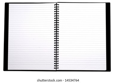 Spiral Book Isolated On White Stock Photo 14534764 | Shutterstock