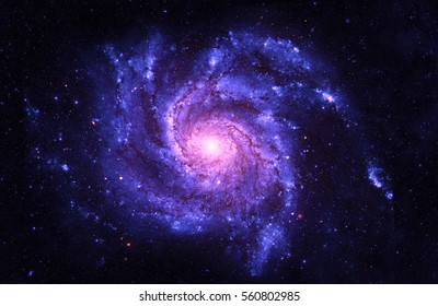 Spiral Galaxy - Elements of This Image Furnished by NASA - Shutterstock ID 560802985