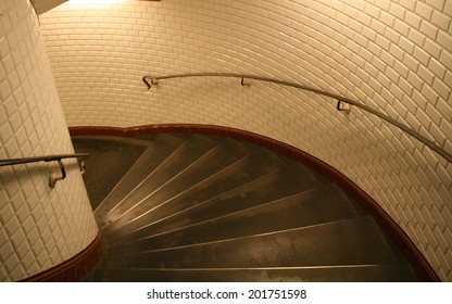 Spiral Metro Staircase