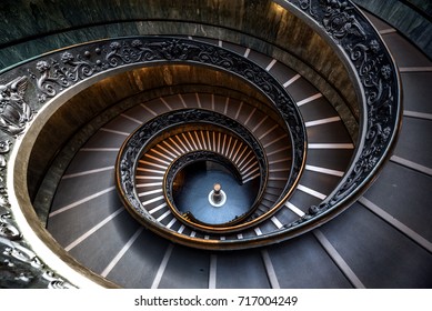 Spiral staircase - Shutterstock ID 717004249