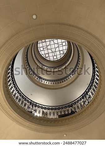 Similar – Image, Stock Photo spiral staircase