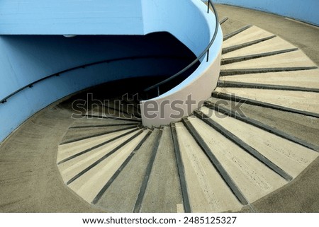 Similar – staircase White Go up Gray