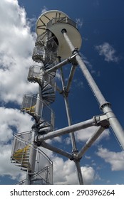 Spiral Stairs To Tripwire On Bournemouth Pier, Dorset