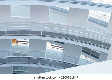 Spiral Walkway In Museum Of High Art Atlanta, GA