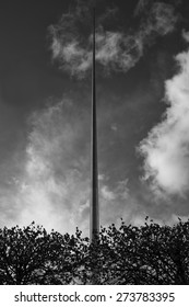 The Spire In The Center Of Dublin City, Ireland