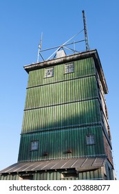 Spire with windows