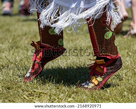 Spirit of the Drum Traditional and Educational Powwow, Smiths Falls, Ontario, Canada, 11-12 June 2022 - Dancing Feet