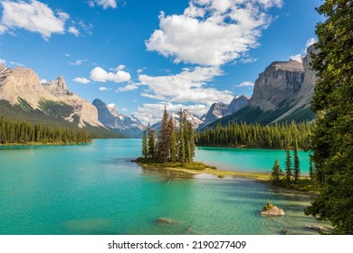 Spirit Island, Jasper National Park, Jasper, Alberta, Canada