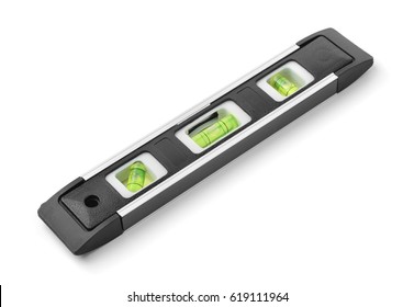 Spirit Level Isolated On White