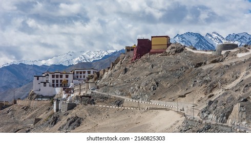 Spituk Monastery In Ladakh Region Of North India.