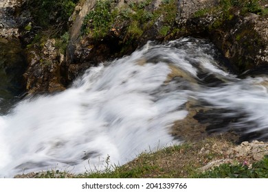 Splash. Mountain River. Kamchatka. Flow.