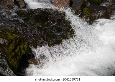 Splash. Mountain River. Kamchatka. Flow.