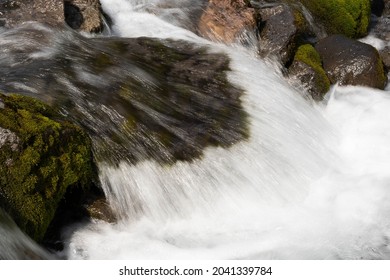 Splash. Mountain River. Kamchatka. Flow.