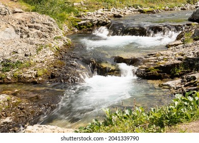 Splash. Mountain River. Kamchatka. Flow.