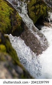 Splash. Mountain River. Kamchatka. Flow.