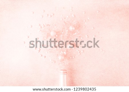  splash over glitter background new year or party banner