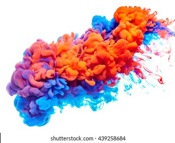 Splash Paint Abstract Background Stock Photo Edit Now