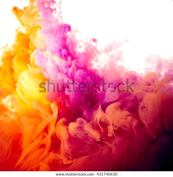 Splash Paint Abstract Background Stock Photo (Edit Now) 431740630