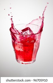 Splash Of Red Cranberry Carbonated Drink