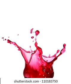 Splash Of Red Juice