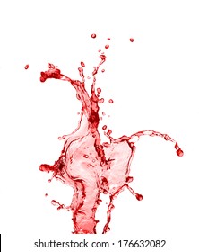 Splash Of Red Juice 