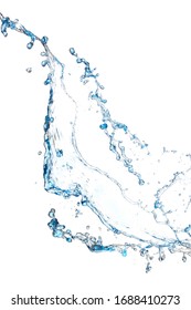 Escasez de agua sobre fondo blanco