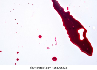 Splatters Fresh Human Bright Red Blood Stock Photo 668006293 | Shutterstock