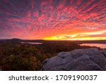 Splay Of Vibrance from a Mountaintop View in Vermont